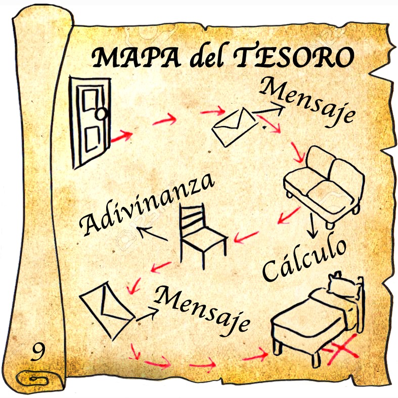 Entrelazamiento Egomanía creencia mapa del tesoro para niños solitario ...