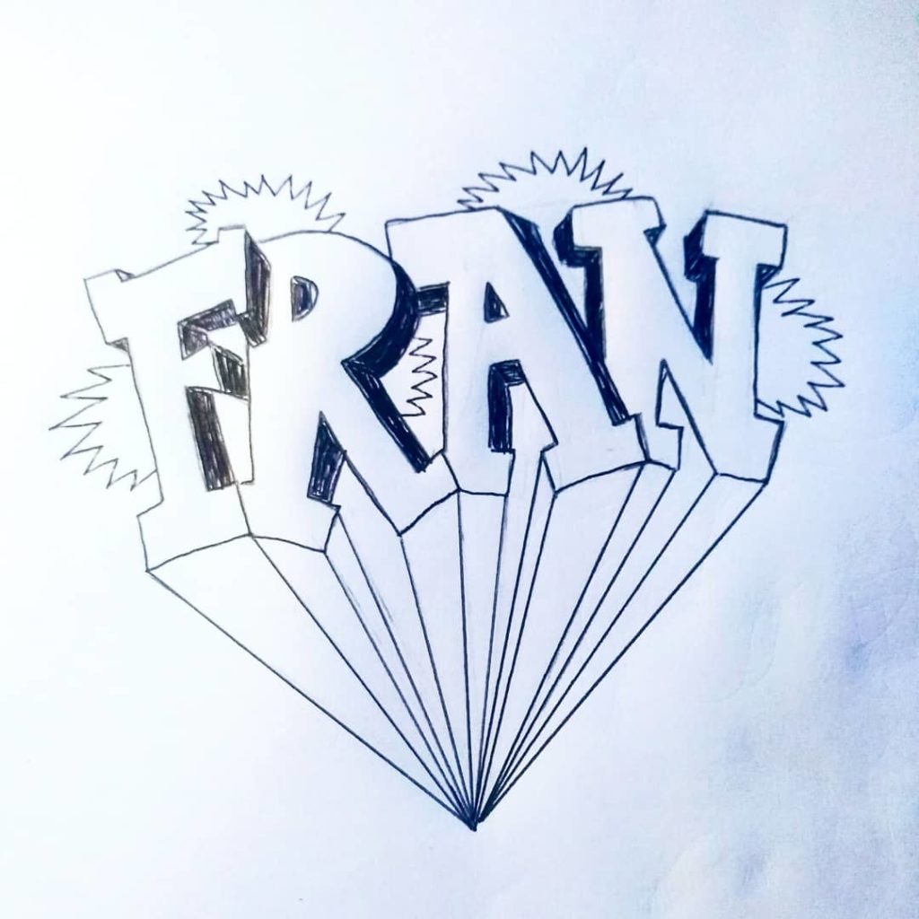 Letras graffiti Fran